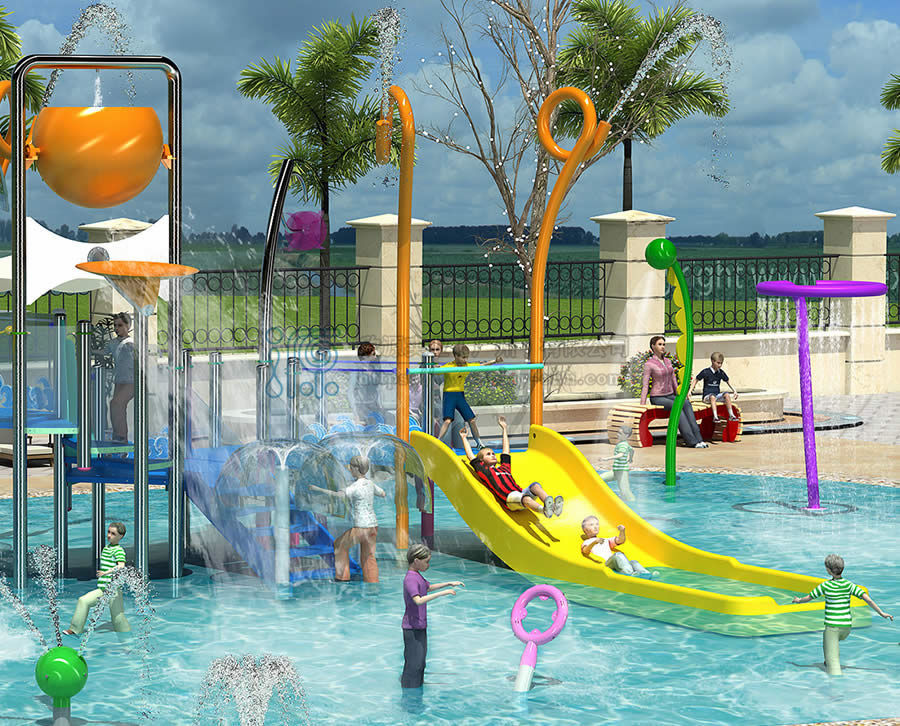 587方小區游樂園戲水區設計方案