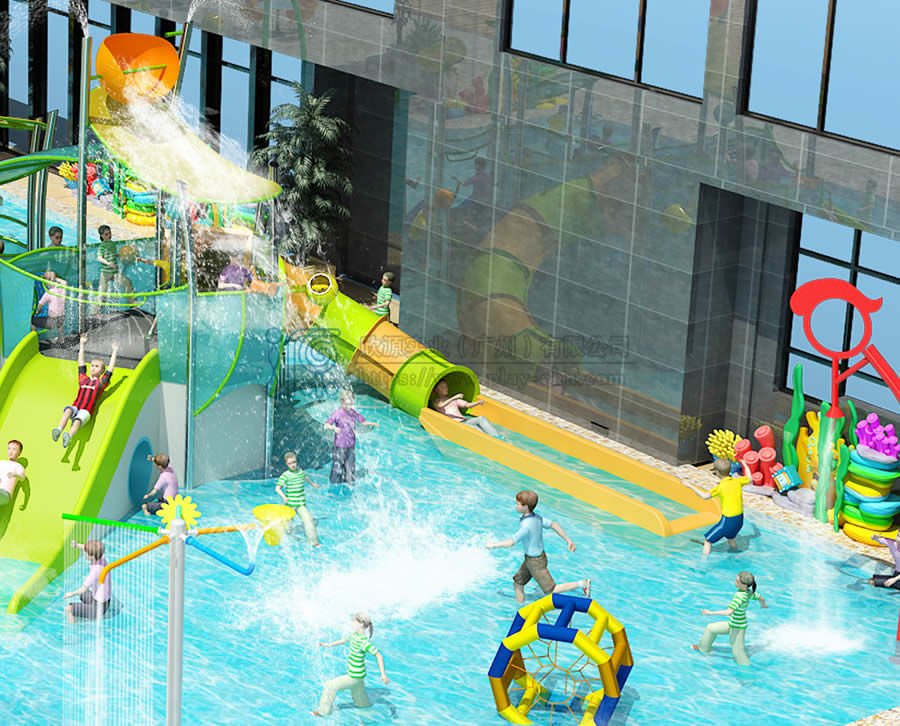 溫泉度假酒店472方室外水樂園規劃方案