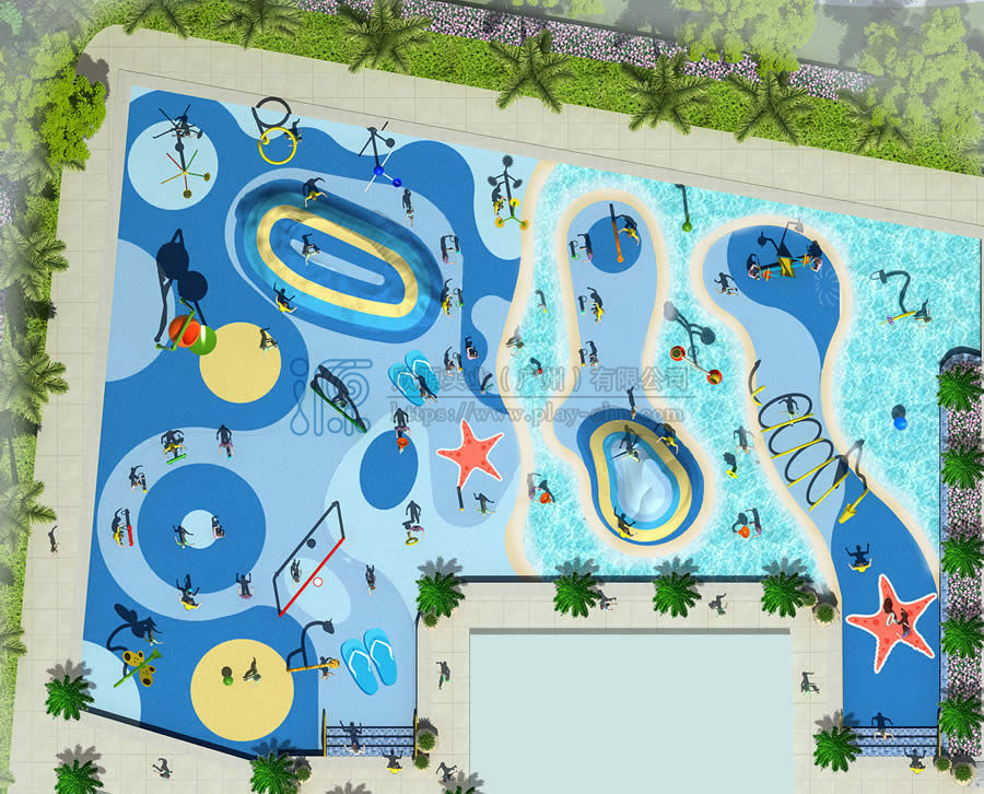 度假酒店水上樂園設計方案二