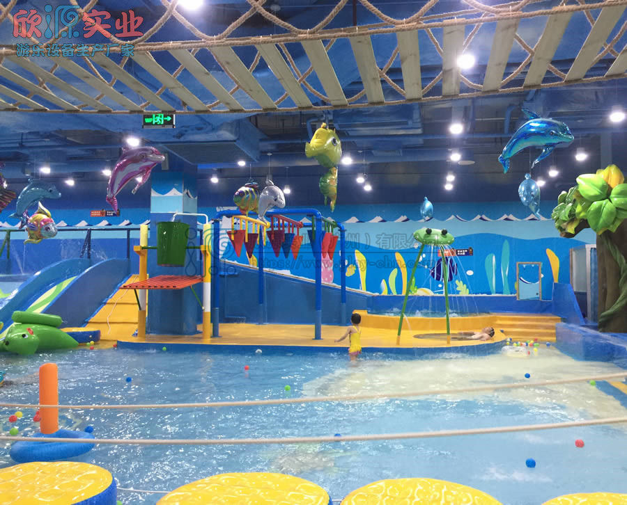 小型室內(nèi)水上樂園定制案例