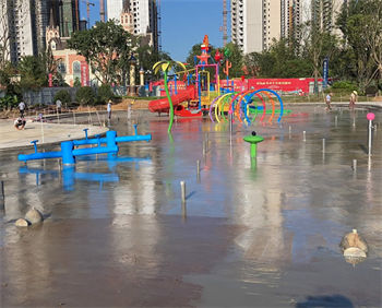 重慶恒大健康城室外戲水樂園設(shè)備定制案例