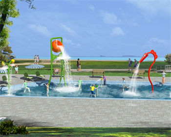 珠海橫琴和協(xié)國家食品安全創(chuàng)新中心兒童戲水池案例