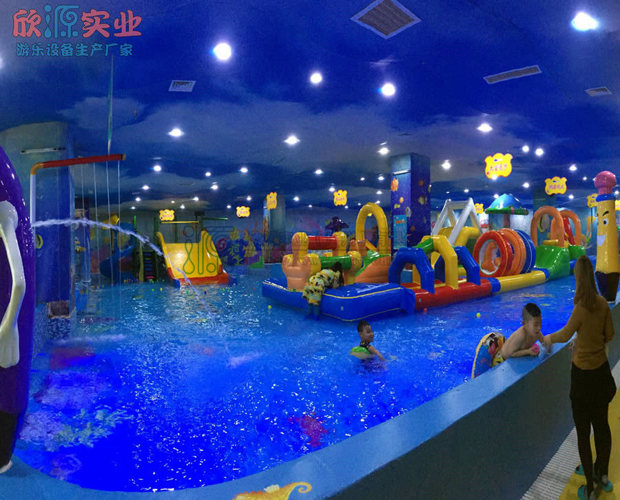 西安歡樂海室內(nèi)水上樂園案例