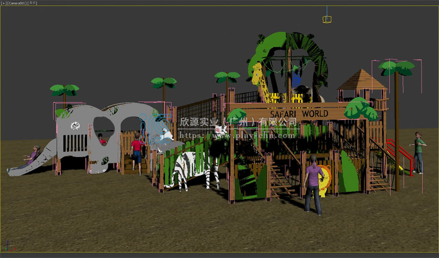 水滑梯設備的結構主要有幾部份組成-1390