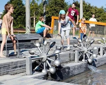 不銹鋼水車玩水科普設(shè)備