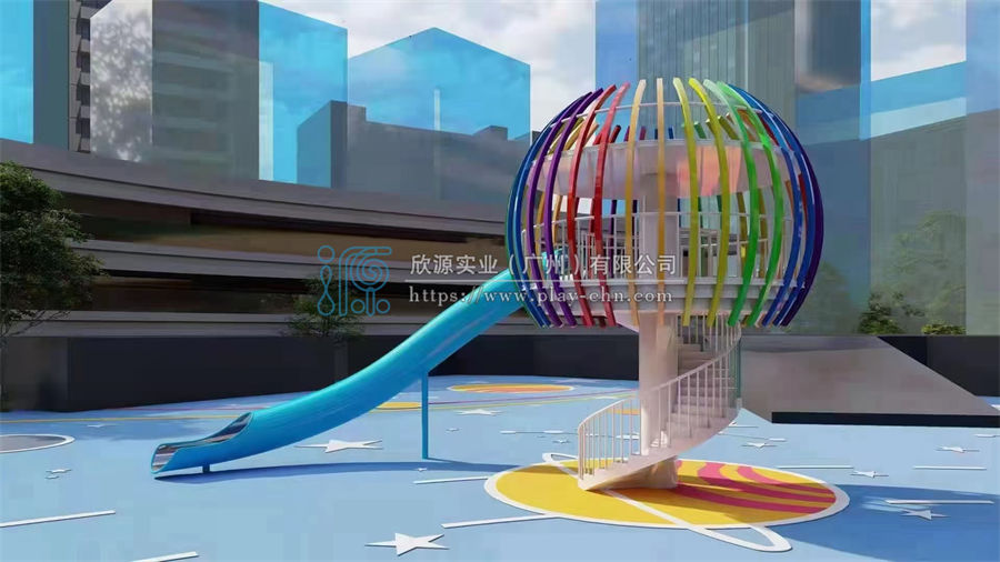 如何安全使用、管理水滑梯-1346