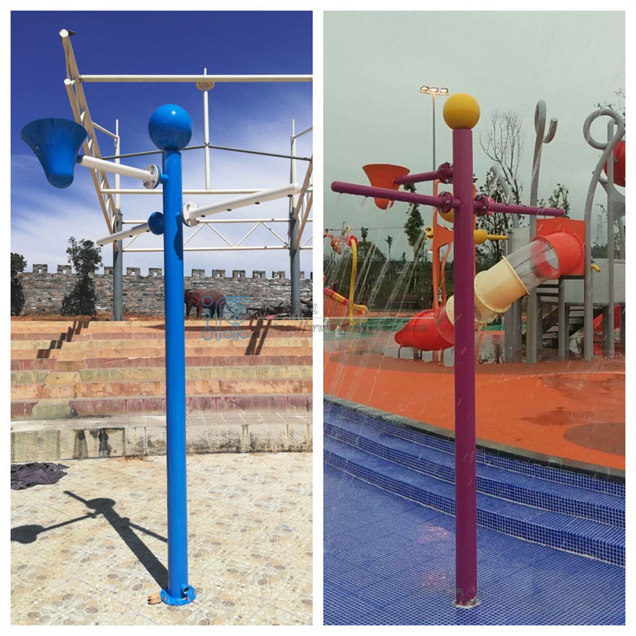 木頭人倒水游樂設備