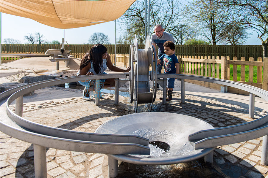 不銹鋼玩水科普游樂設備