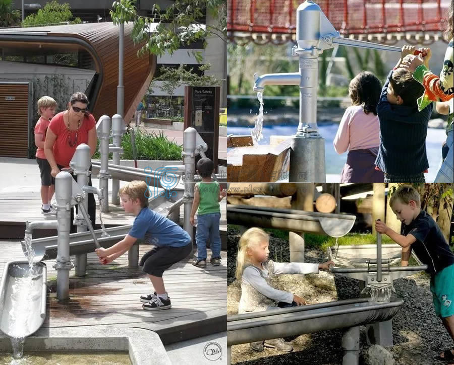 兒童手搖泵取水器游樂設備