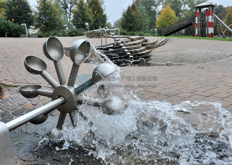 不銹鋼水車玩水科普設備
