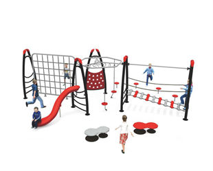 網繩攀爬游樂設備款式7