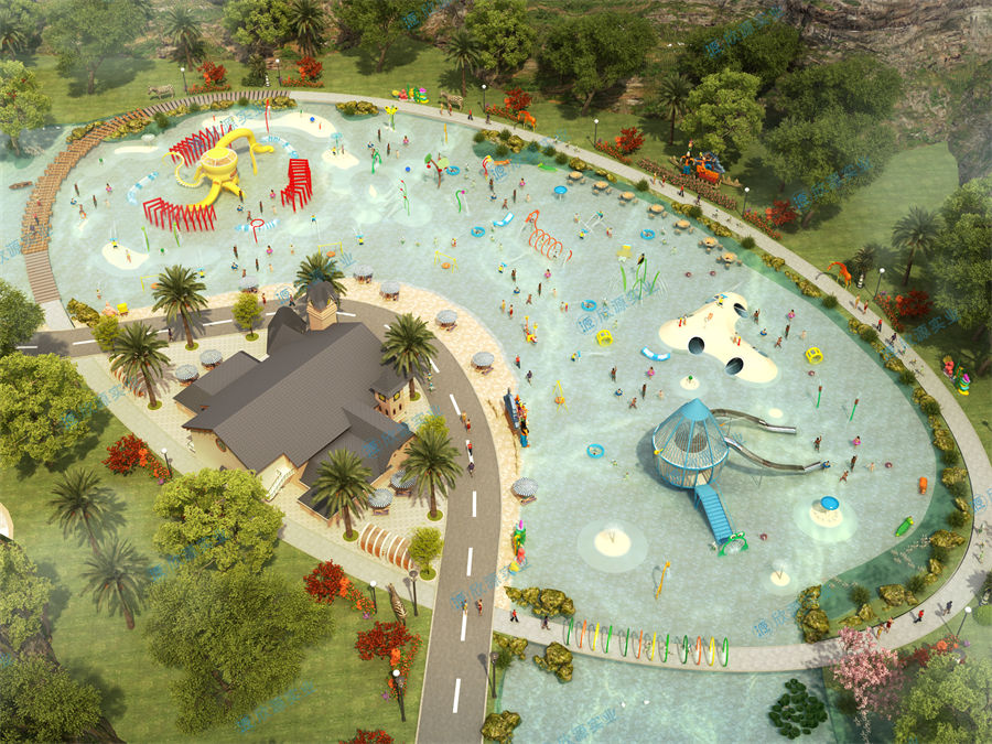 6000平方室外水上樂園整體規劃方案