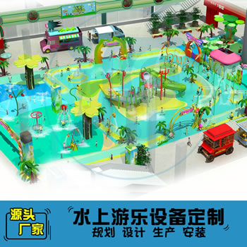 800平方旱噴水上樂園整體規劃方案