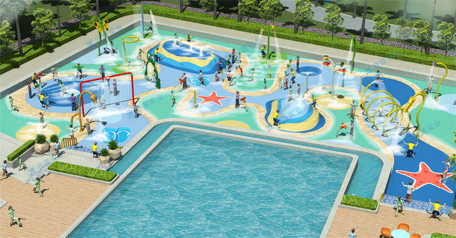 680平方室外水上樂園整體規劃方案