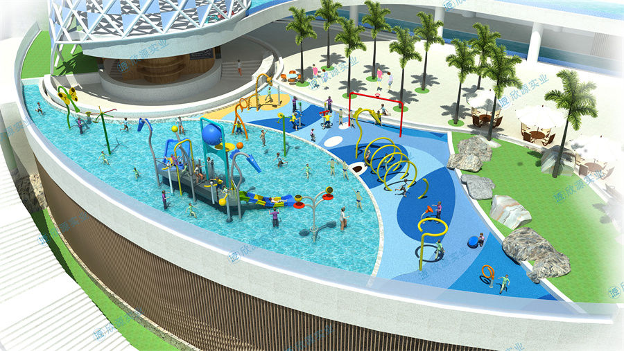 462平方室外水上樂園整體規劃方案