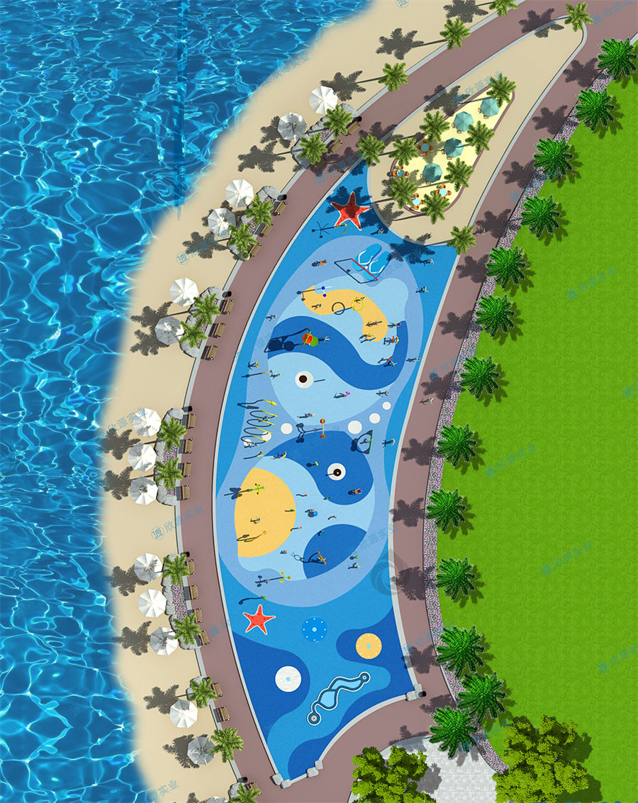 1200平方室外水上樂園整體規劃方案