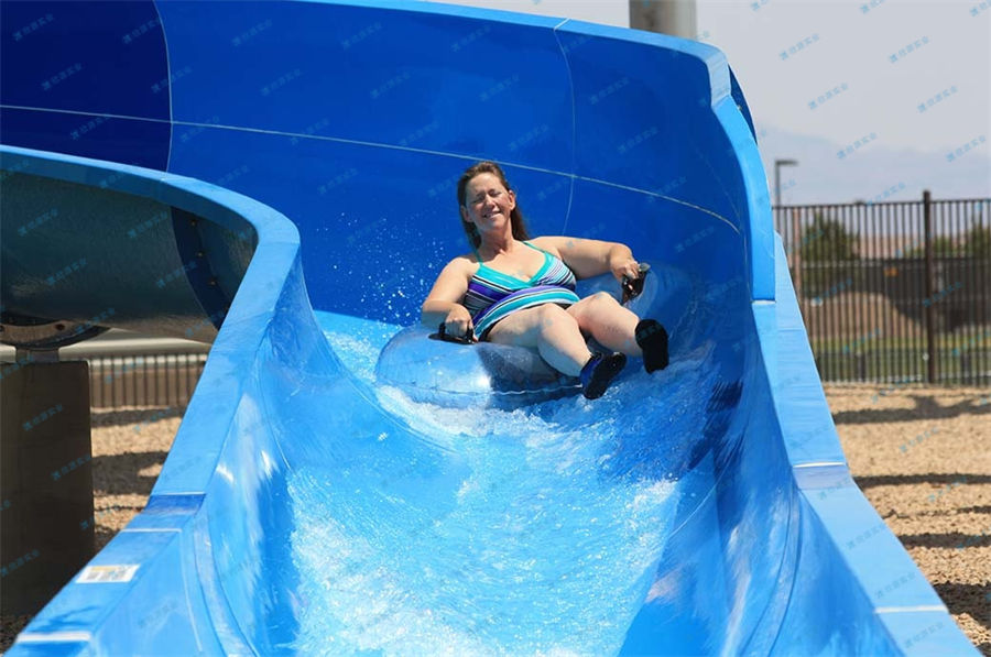 開發(fā)式雙人皮筏水上滑梯