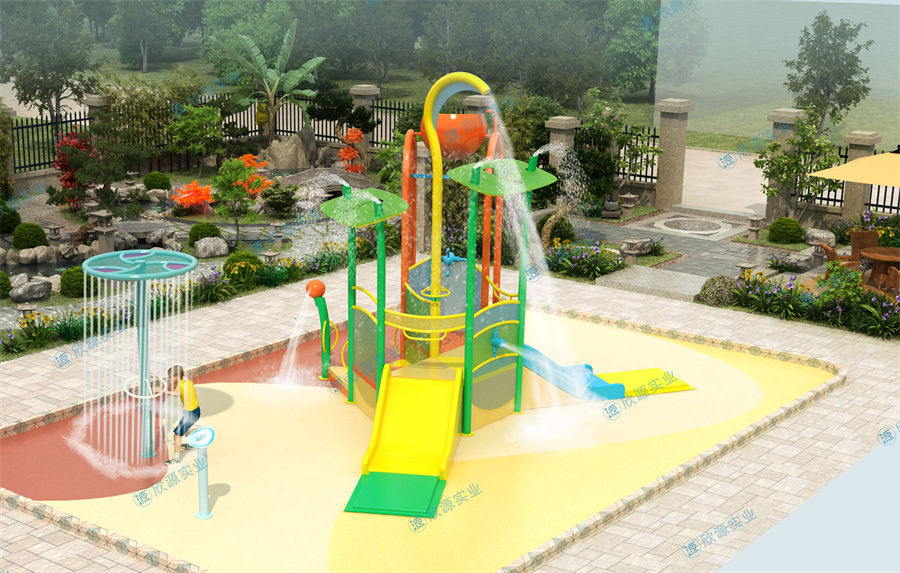 兒童小型組合水上滑梯