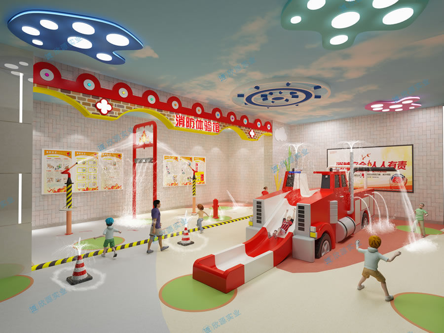 消防主題室內水上樂園定制