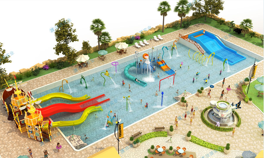1000平方室外水上樂園整體規劃方案
