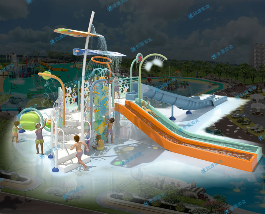 不銹鋼滑梯組合滑梯