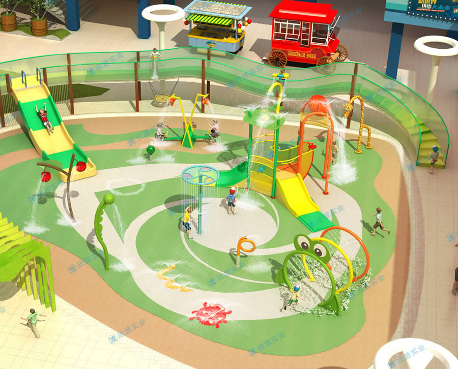 兒童小型組合水上滑梯