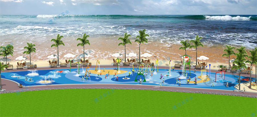 1200平方室外水上樂園整體規劃方案