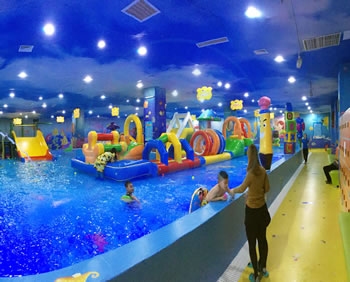 西安歡樂海室內(nèi)水上樂園案例
