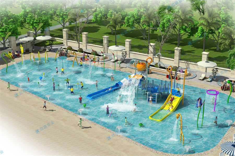 587平方室外水上樂園整體規劃方案
