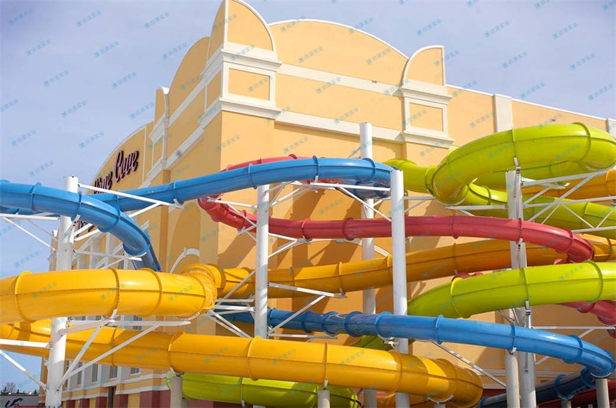 巨型螺旋管道水滑道