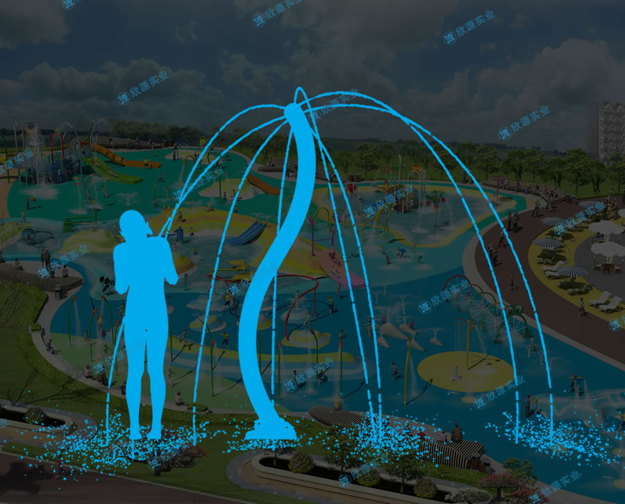 射水S管戲水小品設(shè)備