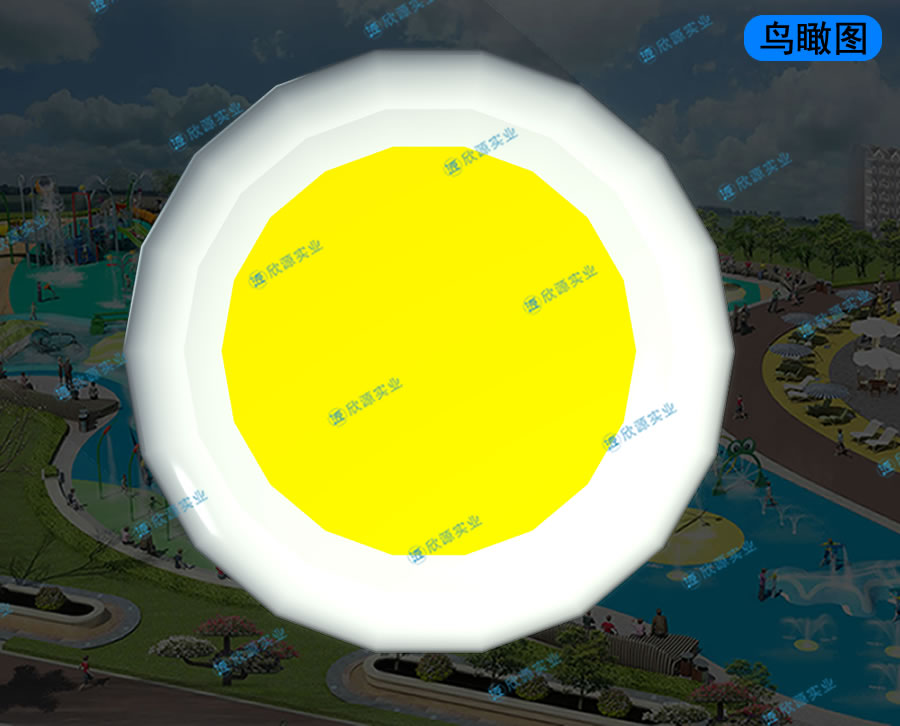 立柱灑水器戲水游樂設備