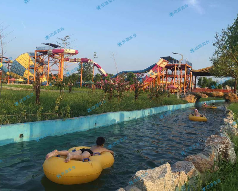 國外水上樂園漂流河