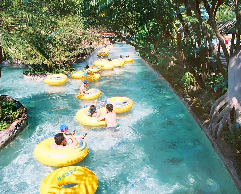 水上游樂場懶人河