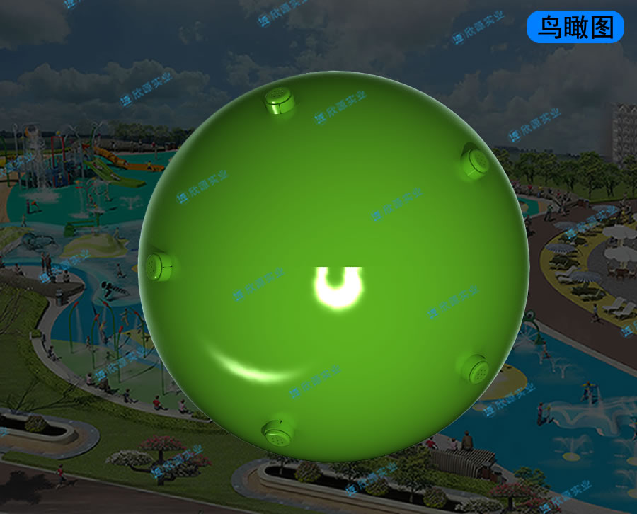 萌寶頭戲水游樂設備