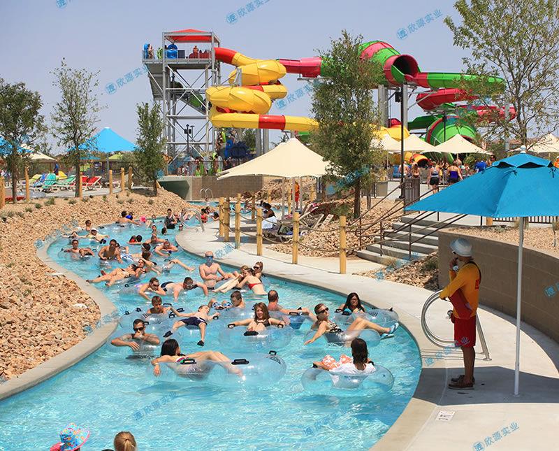 國外水上樂園漂流河