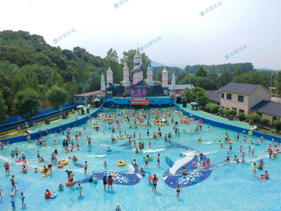 水上樂園真空造浪池設備