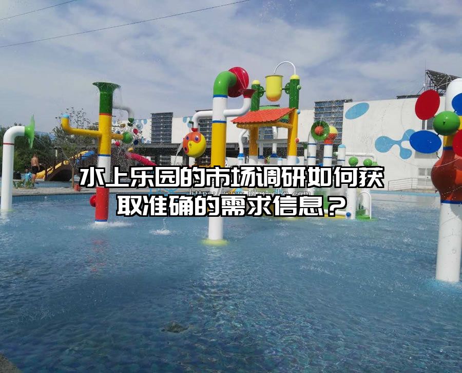 水上樂園的市場調研如何獲取準確的需求信息？