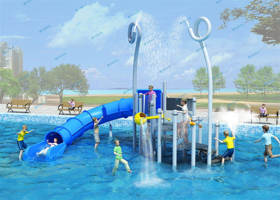 水上樂園設施有多種不同原理和構造的設施
