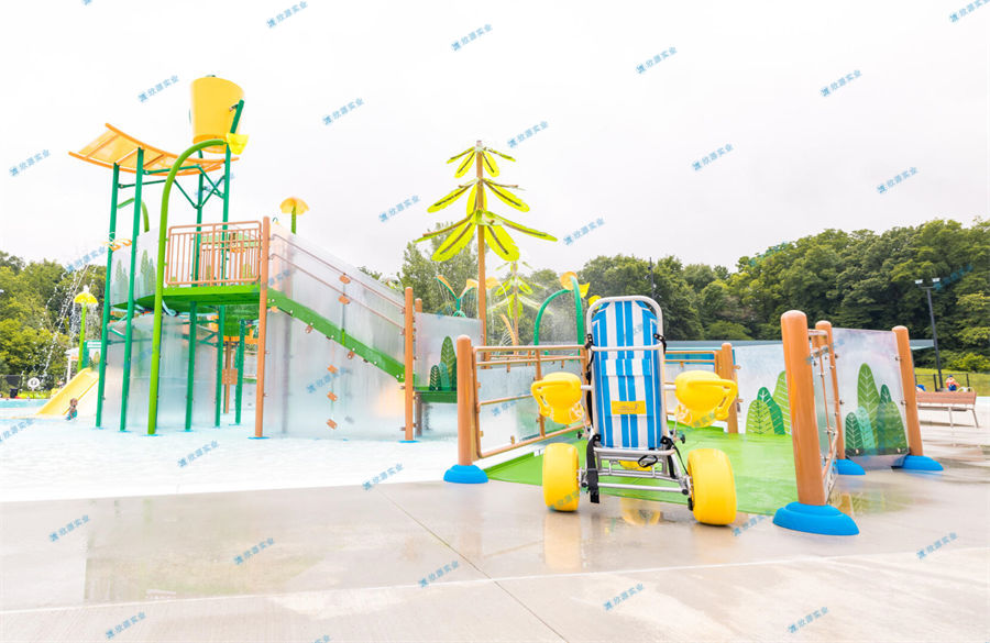 水上游樂設施廠家三人旋轉木馬-7387