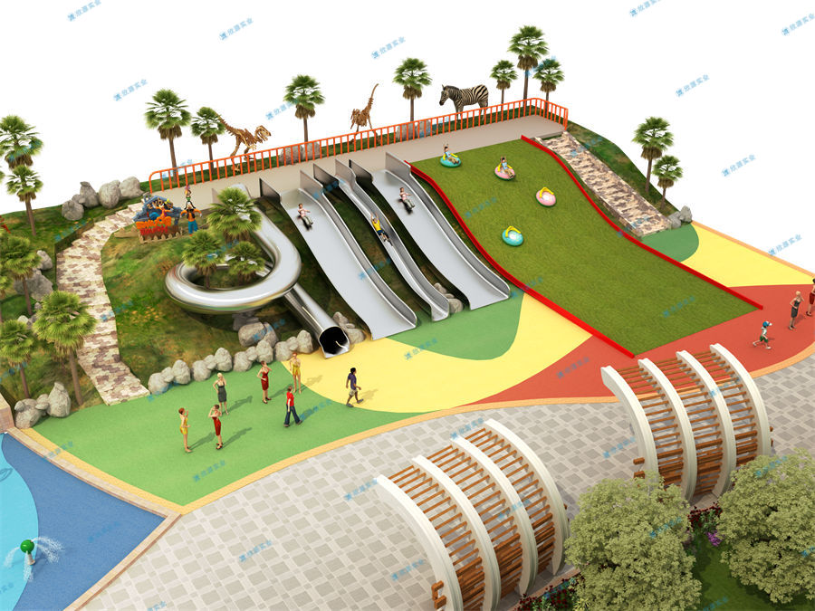 【兒童水上樂園設施設備】水上滑梯保養及維護說明