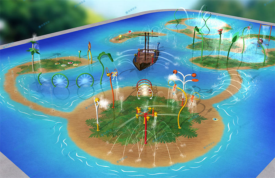 如何安裝充氣水上樂(lè)園設(shè)備的說(shuō)明