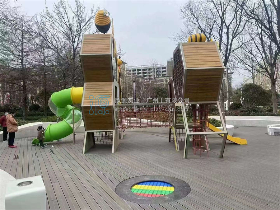 六棱體組合攀爬游樂設(shè)備