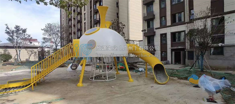 小區兒童滑梯攀爬設備定制