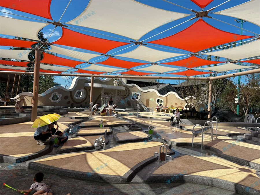合肥圩圩谷精靈部落親子主題樂園戲水設備定制案例11