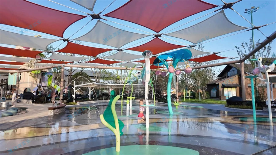 合肥圩圩谷精靈部落親子主題樂園戲水設備定制案例12